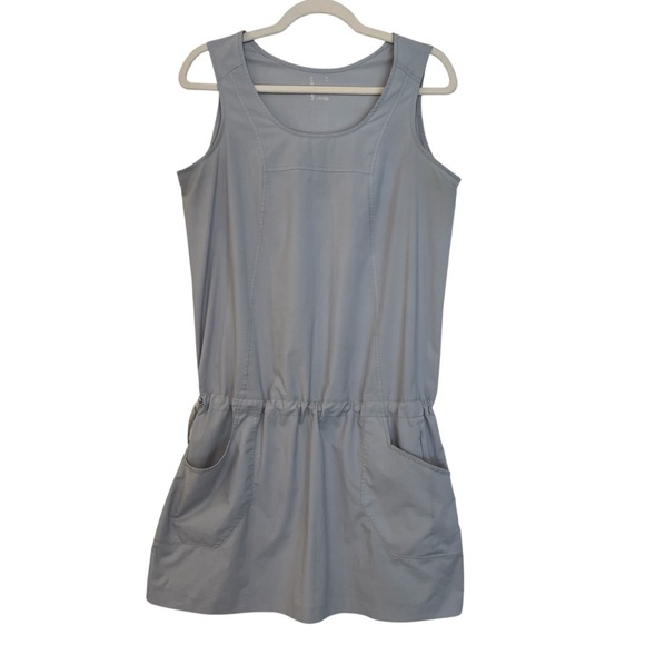 Arc'teryx Dresses & Skirts - Arc’teryx Contenta Cinched Waist Active Dress Soft Grey Medium Gorpcore Hiking